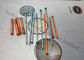 কার্বন ইস্পাত ক্যাপাসিটর স্রাব প্রজনন ঝালাই পিন 3mm এক্স 80mm কপার কোট সঙ্গে