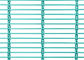 স্কয়ার অ্যালুমিনিয়াম ফ্রেম স্থাপত্য মেটাল জাল সহজ মাউন্টিং 13mm ওয়ার্প পিচ