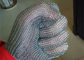 নিরাপত্তা গ্লাভস কাপড় জন্য dedালাই 0.53mm তারের ব্যাস চেইন মেল জাল
