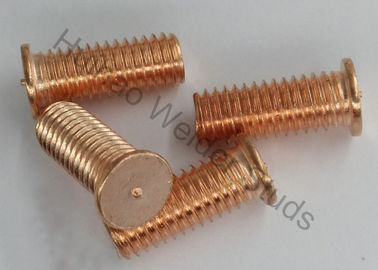 Flanged কোন থ্রেড অশ্বপালনের ঢালাই পিনের 0.312 &quot;দৈর্ঘ্য ব্যবহৃত আঁট আর্ক আড়াআড়ি Welder