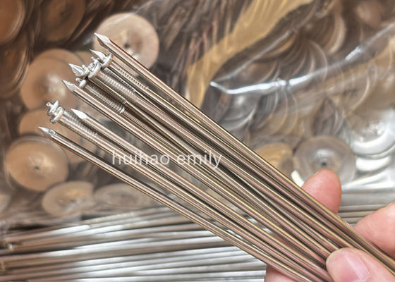 11Ga স্টেইনলেস স্টীল 316L বিচ্ছিন্নতা সিডি স্ব-লকিং ওয়াশার সহ ওয়েল্ডিং স্টাড পিন