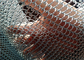সিলভার অ্যালুমিনিয়াম কয়েল মেটাল মেশ ড্র্যাপারী 1.2x8x8 মিমি উইন্ডো স্ক্রীনের পর্দা হিসাবে