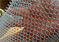 সিলভার অ্যালুমিনিয়াম কয়েল মেটাল মেশ ড্র্যাপারী 1.2x8x8 মিমি উইন্ডো স্ক্রীনের পর্দা হিসাবে