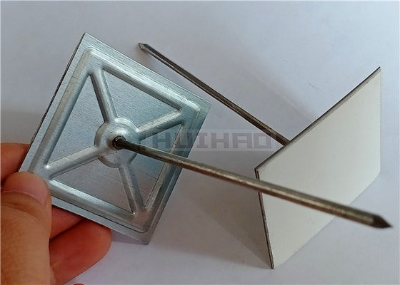 রকউল ফিক্সিং স্ব-আঠালো ইনসুলেশন পিন অ্যালুমিনিয়াম ২-১/২" এইচভিএসি সিস্টেমের জন্য