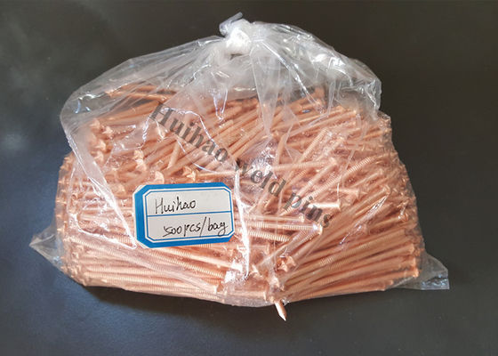 শঙ্কুযুক্ত টিপ ক্যাপাসিটর ডিসচার্জ সিডি স্টাড ওয়েল্ডিং পিন কপার প্লেটেড হালকা ইস্পাত