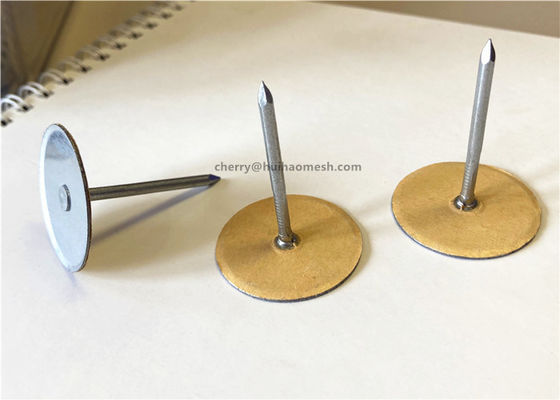 HVAC শীট মেটাল হাউজিংয়ের জন্য 2.7x25mm নিরোধক সিডি ওয়েল্ড পিন কম কার্বন ইস্পাত