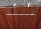 সর্পিল বয়ন ব্যাস 1.2 মিমি অ্যালুমিনিয়াম মেষ আমদানি হটাল সজ্জা সিলিং জন্য