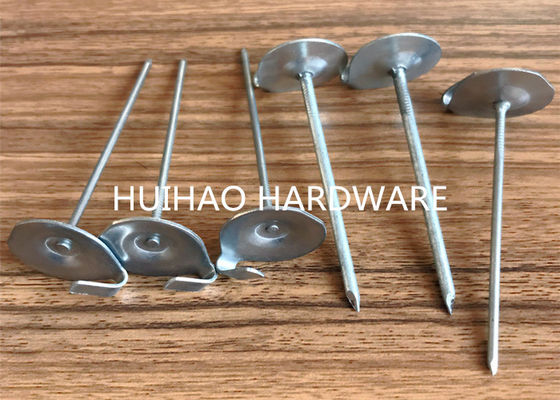 স্টেইনলেস স্টিল দস্তা লেপযুক্ত ধাতু নিরোধক অ্যাঙ্কর পিনগুলি তাপীয় এক্সহস্ট কম্বলগুলির জন্য ব্যবহৃত হয়