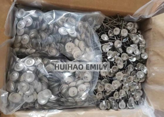 14 Ga স্টেইনলেস স্টীল 304 ল্যাসিং অ্যাঙ্করস তাপ নিরোধক জ্যাকেট জন্য পিন