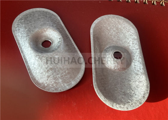 গ্যালভ্যালুম স্টিল মেটাল সিম প্লেট 82x40 মিমি ছাদ ফাস্টেনার