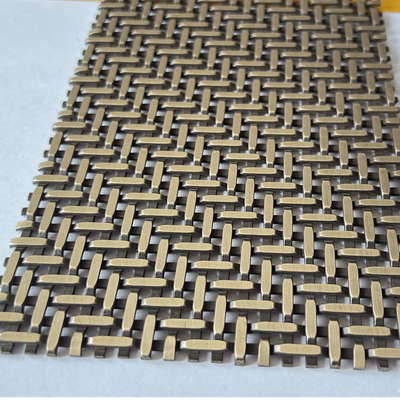 SS304 রান্নাঘর আসবাবপত্র দরজা balustrade জন্য Woven Wire Mesh
