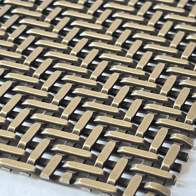 SS304 রান্নাঘর আসবাবপত্র দরজা balustrade জন্য Woven Wire Mesh