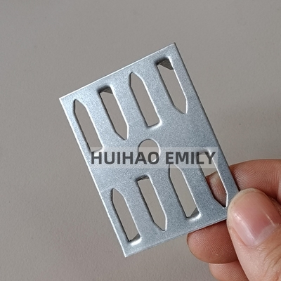 50mmx38mm অ্যাকোস্টিক প্যানেল বিচ্ছিন্নতা 8 পিন সঙ্গে impaling ক্লিপ