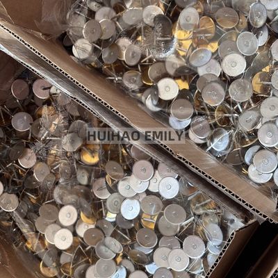 গ্যালভানাইজড ইস্পাত কাপ হেড ইনসুলেশন পিনগুলি ডাক্ট কাজের শীট মেটালে ঝালাই করা হয়