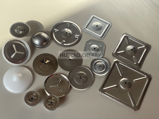 3x125mm Perforated Stick Pins Galvanized Steel Rock Wool Fixing Insulation Nail Fastener