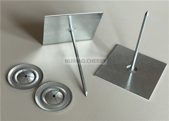 ডাবল ফেস টেপ স্বয়ং আঠালো অন্তরণ পিনের 12Ga দিয়া ক্লিপ ফিক্স গ্লাস উল সঙ্গে দিয়া