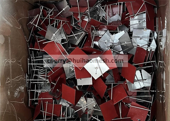 জিংক প্লাস্টিক স্টীল প্রাচীর বা সিলিং নিরোধক পিন এবং ওয়াশার (63 মিমি দীর্ঘ) আঠালো (আঠালো) বেস সহ