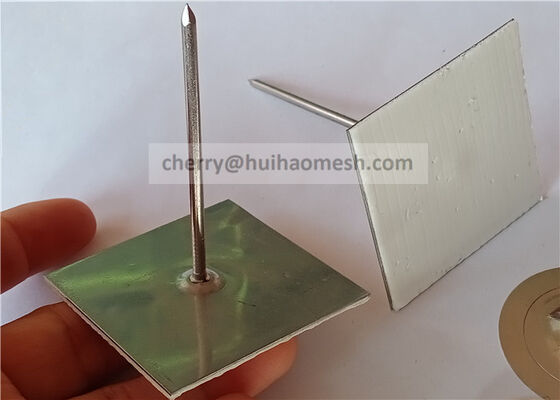 63.5 মিমি গ্যালভানাইজড স্টিল স্ব-স্টিক আইসোলেশন পিনগুলি ফোম আইসোলেশন প্যানেল ইনস্টল করার জন্য