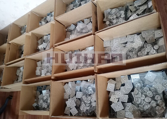 Galvanized Steel Perforated Base Insulation Pin & Clip 3x125mm For Installing Rock Wool Insulation