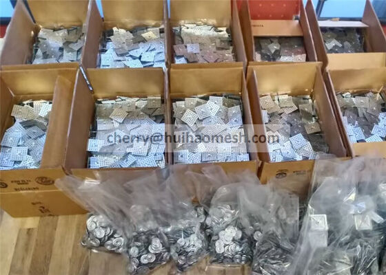 12 গজ আইসোলেশন পিন বন্ডিং ফাস্টেনারস সঙ্গে ছিদ্রযুক্ত বেস