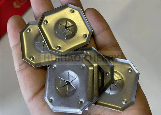 ১-১/৪" ক্ষয়রোধী স্ব-লকিং ওয়াশার ৩১৬ স্টেইনলেস স্টিল বর্গাকার লক ওয়াশার রকউল ইনসুলেশনের জন্য