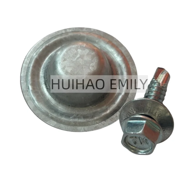 35mm Screw Cap For Roofing Screws With Galvalume Surface Treatment-100pcs