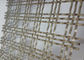 ফার্নিচার ক্যাবিনেটরি ডিজাইনগুলি আর্কিটেকচারাল মেটাল জাল 1.2x3.5 মিমি ওয়্যার দিয়ে বোনা হয়