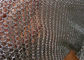উইন্ডো ট্রিটমেন্ট স্টেইনলেস স্টিলের রিং জাল পর্দা, স্পেস বিভাজকের জন্য ধাতব চেইনমেল জাল ড্রপারি
