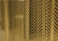 কাস্টম সারফেস সমাপ্তির সাথে সজ্জা অ্যালুমিনিয়াম কয়েল ধাতব তারের জালের পর্দা