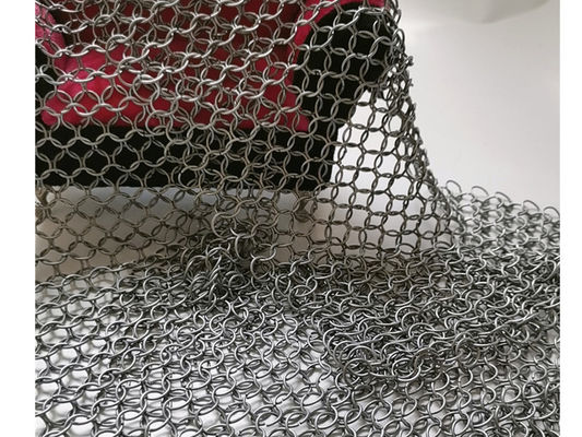 বুনন প্রকার কার্বন ইস্পাত গোলাকার রিং জাল চেইনমেল রিং বেল্ট