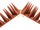 আউটডোর ইন্ডোর ই এম প্লাস্টিক অ্যান্টি পিজিয়ন স্পাইকস ইকো ফ্রেন্ডলি পুনর্ব্যবহারযোগ্য পাখি প্রতিরোধক কার্যকর