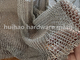 সিলভার লেপা ঢালাই করা চেইনমেল কার্টেন 8 মিমি বৃত্তাকার রিং স্টেইনলেস স্টীল 316