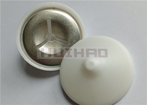 স্টেইনলেস স্টীল স্ব-লকিং গম্বুজ ওয়াশার 40mm প্লাস্টিকের ক্যাপ সহ