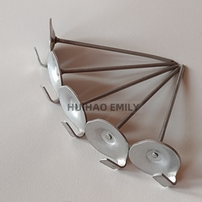 Ducting আনুষঙ্গিক ইনসুলিন নোঙ্গর পিনের ধাবক ফিট সঙ্গে রক উলের ফিক্সিং
