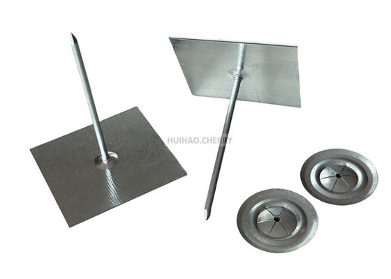 গ্যালভানাইজড ইস্পাত স্ব-আঠালো ইনসুলেশন পিন ইনসুলেশন অ্যাটাচমেন্টের জন্য