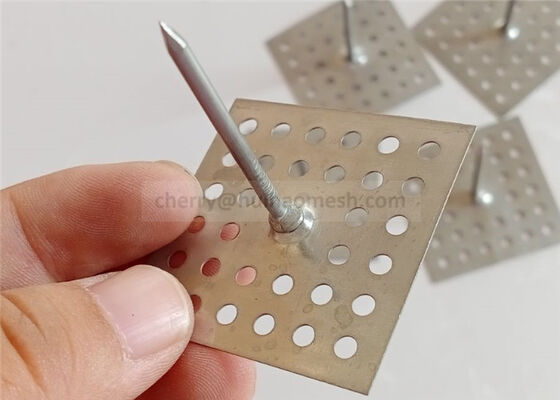 12 গজ আইসোলেশন পিন বন্ডিং ফাস্টেনারস সঙ্গে ছিদ্রযুক্ত বেস