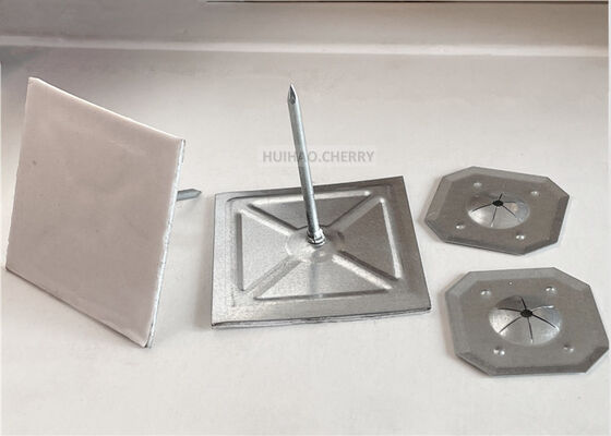 12 গজ আইসোলেশন স্টিক পিন এবং ওয়াশার গ্যালভানাইজড স্টীল রকওয়াল আইসোলেশন পিন