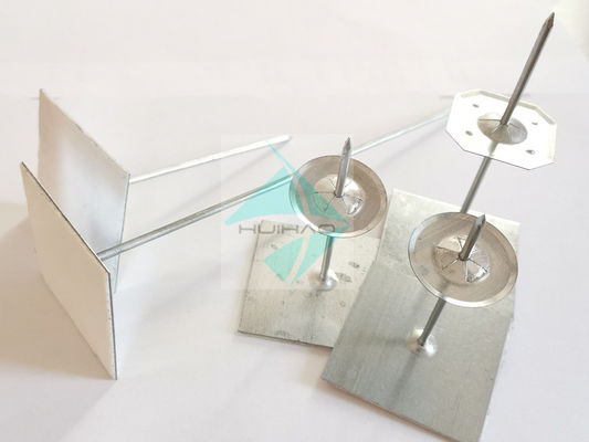 ডাবল ফেস টেপ স্বয়ং আঠালো অন্তরণ পিনের 12Ga দিয়া ক্লিপ ফিক্স গ্লাস উল সঙ্গে দিয়া