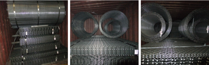 স্প্রিং ওয়্যার 65Mn Quarry স্ক্রিন সরঞ্জাম vibrating জন্য পর্দা জাল vibrating