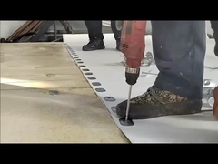 টিপিও একক স্তরীয় ছাদগুলির সহজ ইনস্টলেশনের জন্য ব্যবহৃত টিপিও সিউম প্লেট