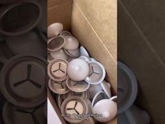 38মিমি স্টেইনলেস স্টিল ইনসুলেশন ক্লিপ, সাদা পলিক্যাপ সহ যা সিডি ওয়েল্ড পিনগুলি আটকাতে ব্যবহৃত হয়